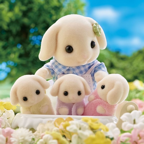 Familia Conejo Flora Sylvanian Families