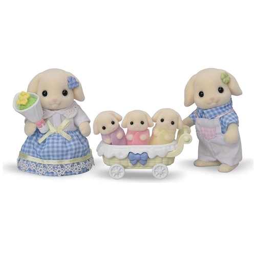 Familia Conejo Flora Sylvanian Families