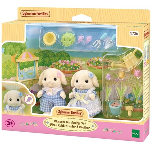 Set Hermanos Conejo Flora Sylvanian Families