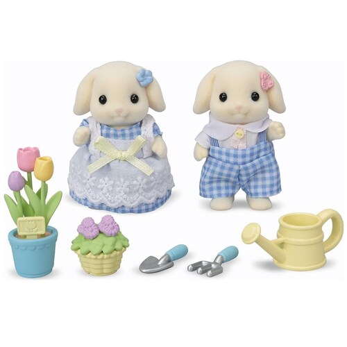 Set Hermanos Conejo Flora Sylvanian Families