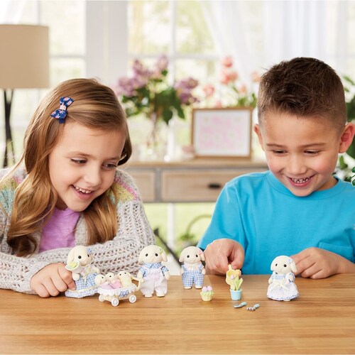 Set Hermanos Conejo Flora Sylvanian Families
