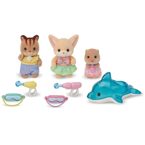 Amigos de la Guardería: Fiesta en la Piscina Sylvanian Families