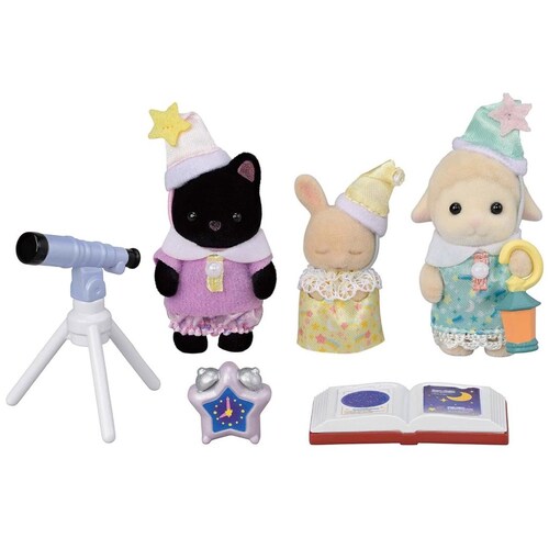 Amigos de la Guardería: Fiesta de Pijamas Sylvanian Families