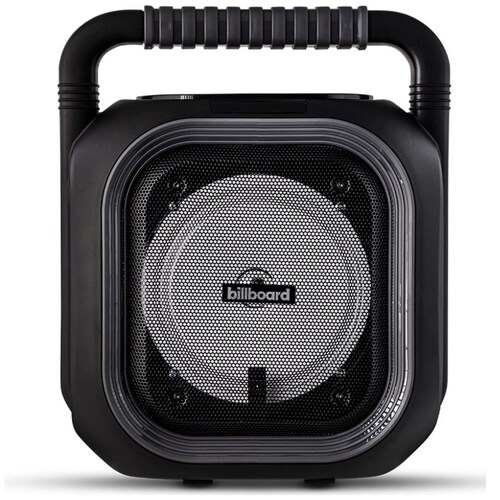 Bocina Bluetooth Billboard 6" Carbono con Luz Led
