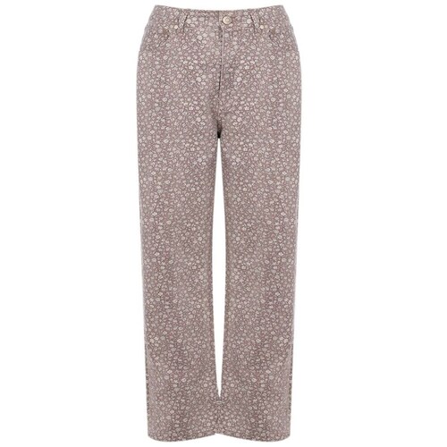 Jeans Fukka Estampado Flores para Mujer Curvy