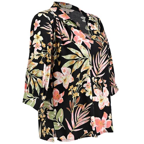 Blusa Cuello Camisero en V Life Styler