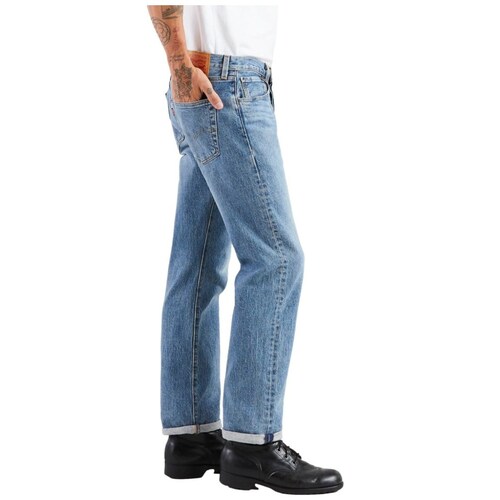Jeans Regular Fit Levi's 501 para Hombre Universitario