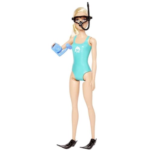 Barbie Profesiones Set de Juego Bióloga Marina