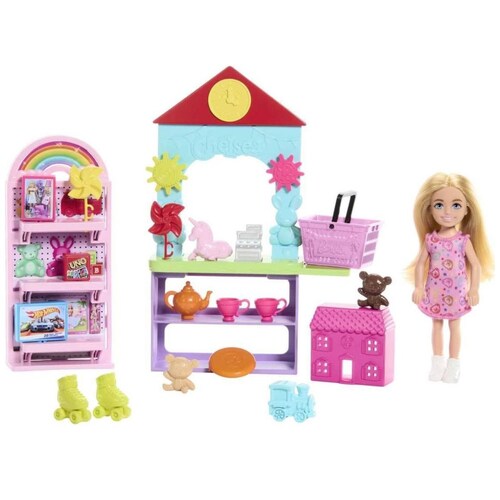 Barbie Set de Juego Chelsea Tienda de Juguetes