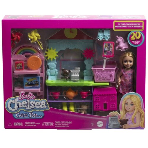Barbie Set de Juego Chelsea Tienda de Juguetes