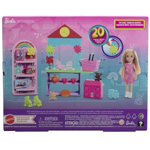 Barbie Set de Juego Chelsea Tienda de Juguetes