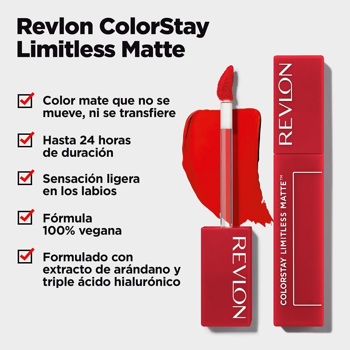 Revlon ColorStay Lipstick Limitless Matte Hype Girl image number 4