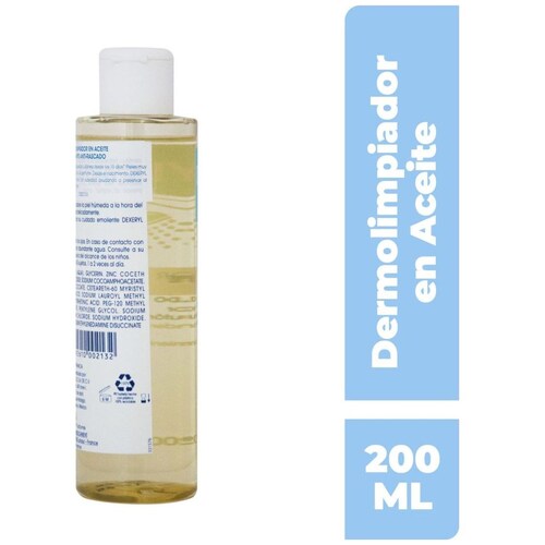 Dexeryl Dermolimpiador en Aceite 200 Ml