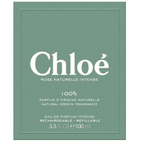 Eau de Parfum Chloé Intense Rose Naturelle Intense 100 Ml para Mujer