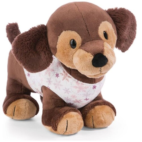 Peluche Perro Salchicha Skida con Traje de Nieve