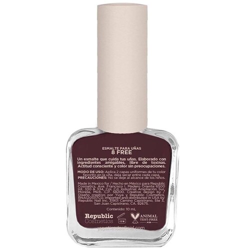 Esmalte Yuya 8 Free Efímero