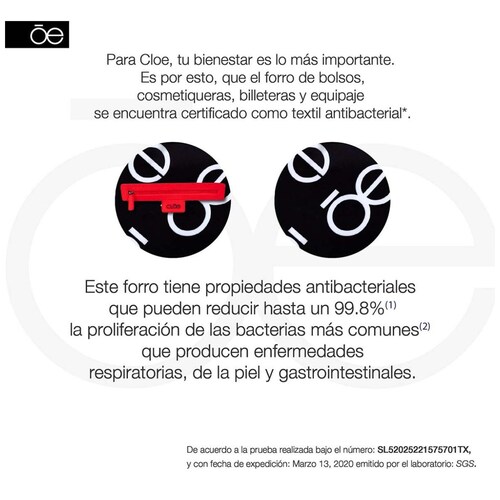 Billetera Cierre Doble Cloe