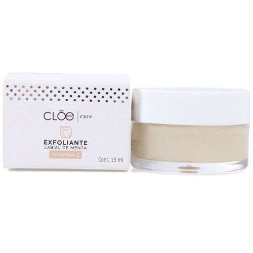 Exfoliante para Labios Menta Vitamina e Cloe 15Ml