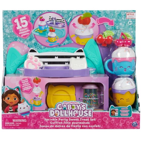 Gabby Dollhouse Set de Postres y Chocolate