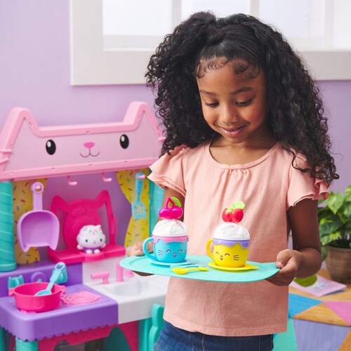 Gabby Dollhouse Set de Postres y Chocolate