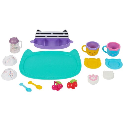 Gabby Dollhouse Set de Postres y Chocolate