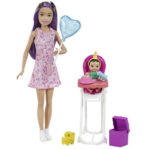 Barbie Muñeca Skipper Niñera Cumpleaños
