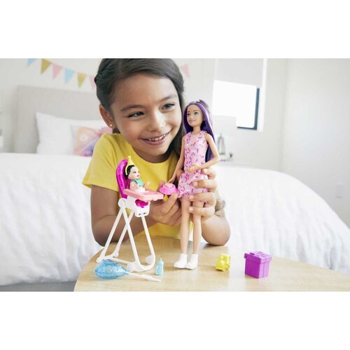Barbie Muñeca Skipper Niñera Cumpleaños