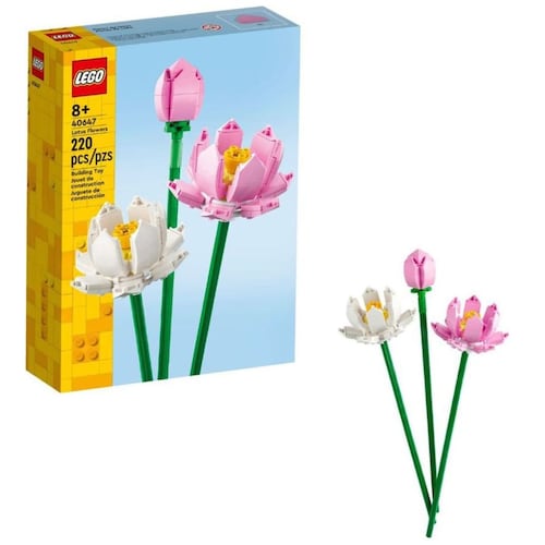 Botanicals Flores de Loto; Plantas Ornamentales para Decorar Lego®