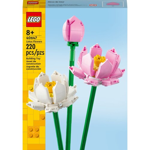 Botanicals Flores de Loto; Plantas Ornamentales para Decorar Lego®