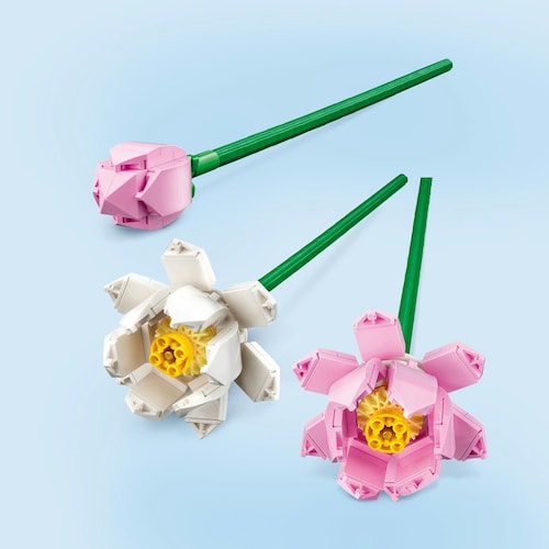 Botanicals Flores de Loto; Plantas Ornamentales para Decorar Lego®