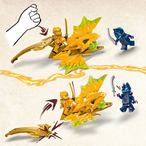 Lego Ataque Rising Dragon de Arin