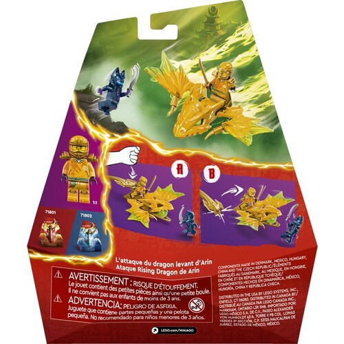 Lego Ataque Rising Dragon de Arin