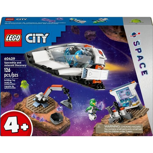 Lego Nave Espacial y Descubrimiento Del Asteroide