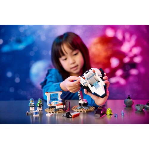 Lego Nave Espacial y Descubrimiento Del Asteroide