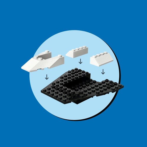 Lego Nave Espacial y Descubrimiento Del Asteroide