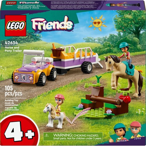 Lego Remolque para Caballo y Poni