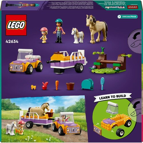 Lego Remolque para Caballo y Poni