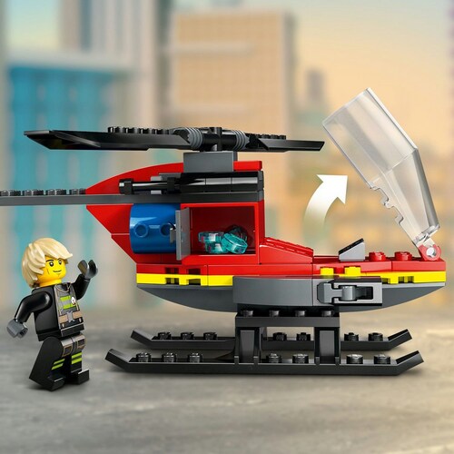 Lego Helicóptero de Rescate de Bomberos