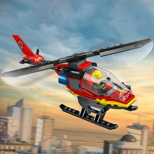 Lego Helicóptero de Rescate de Bomberos