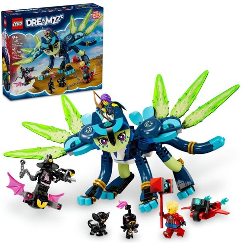 Lego Zoey y Zian el Gato-Búho