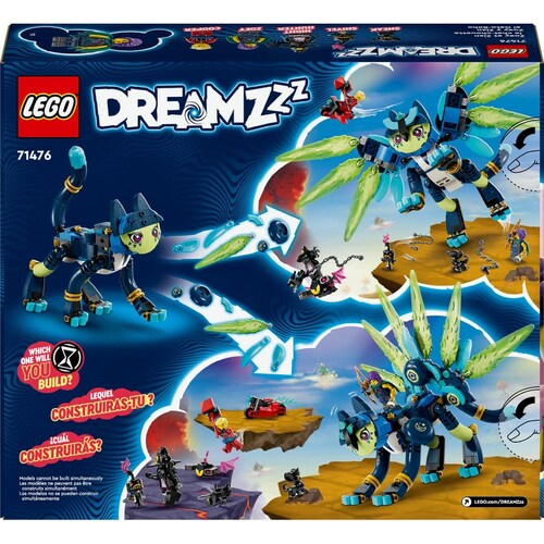 Lego Zoey y Zian el Gato-Búho