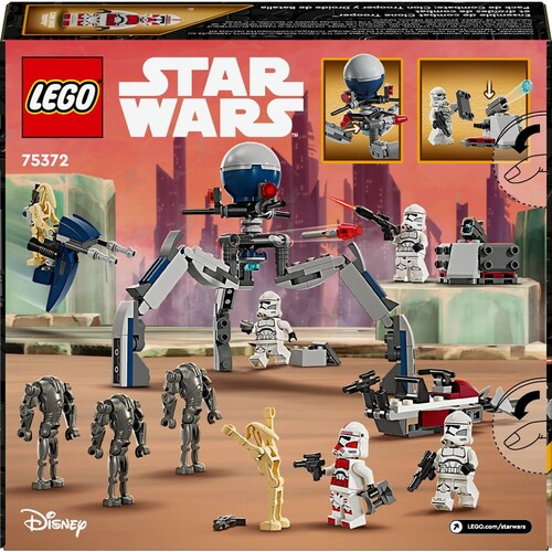 Lego Pack de Combate: Soldado Clon y Droide de Combate
