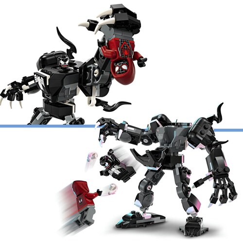 Lego Armadura Robótica de Venom Vs. Miles Morales