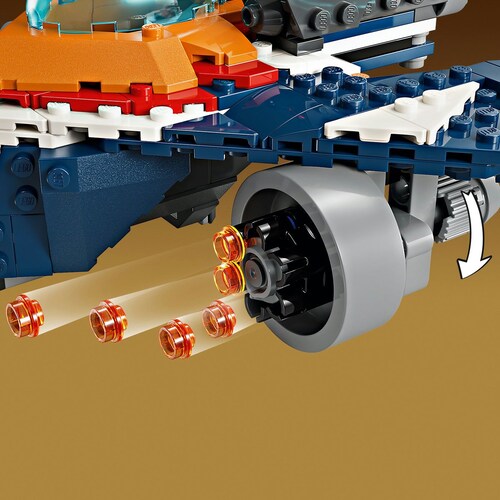 Lego Warbird de Rocket Vs. Ronan