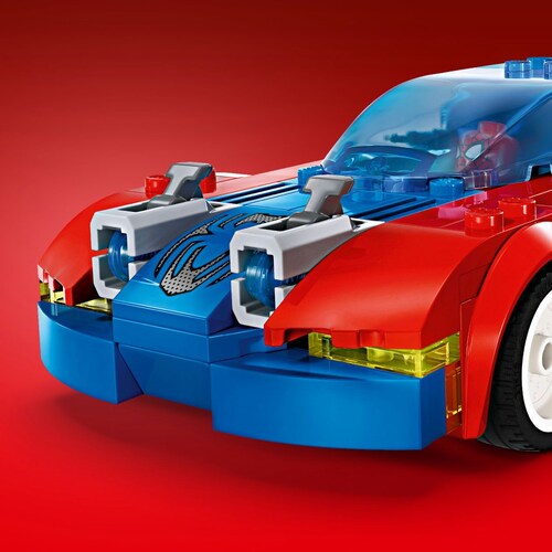 Lego Coche de Carreras de Spider-Man y Duende Verde Venomizado