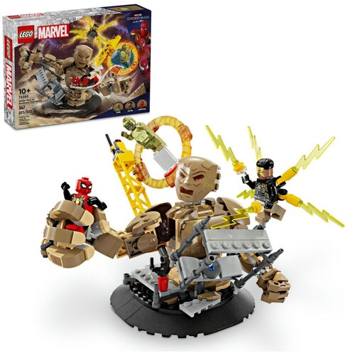 Lego Spiderman Vs. Sandman: Batalla Final