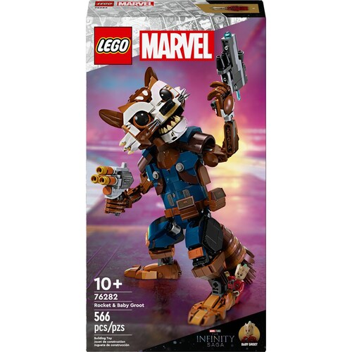 Lego Rocket y Bebé Groot