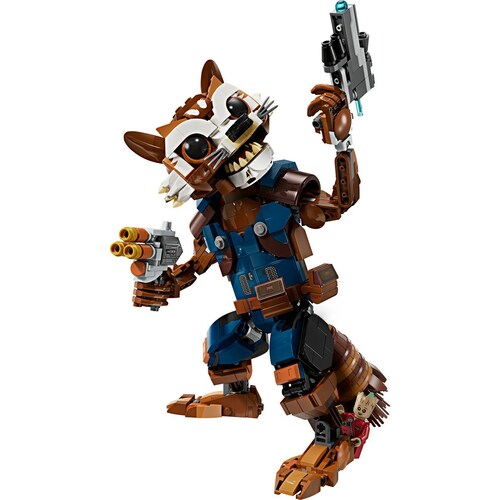 Lego Rocket y Bebé Groot