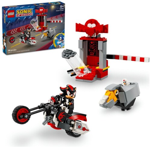 Lego Huida de Shadow The Hedgehog