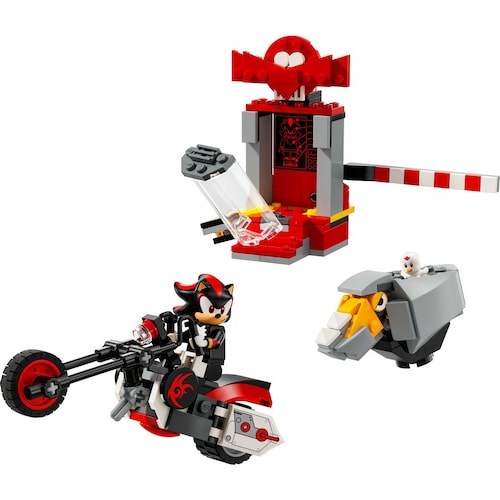 Lego Huida de Shadow The Hedgehog